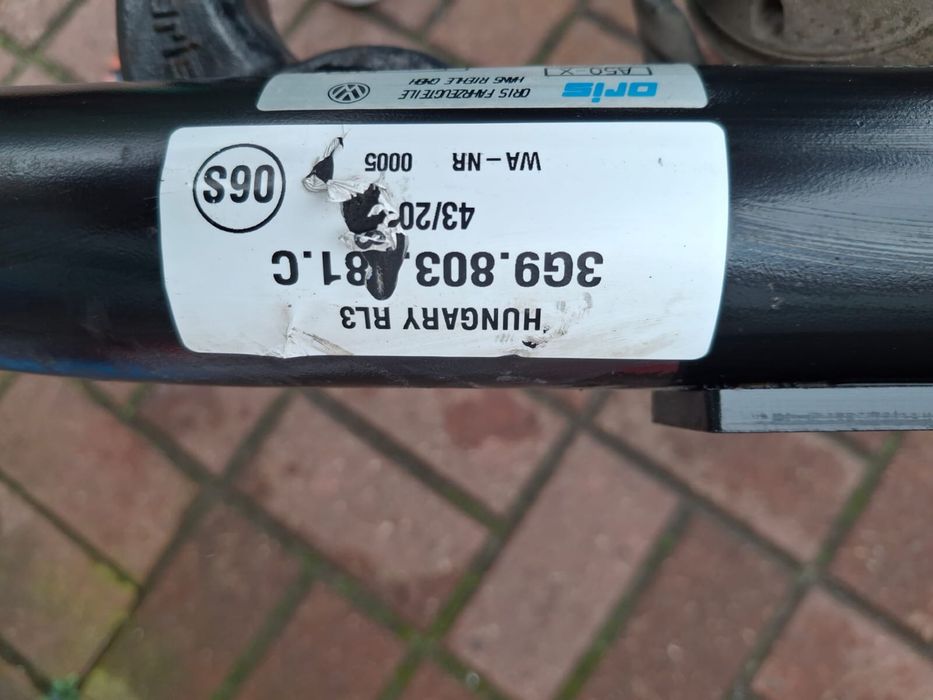 Vw Passat B8 lift kombi hak tylny elektryczny Oris demontaż