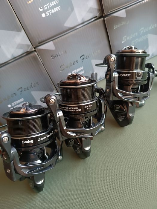 Котушка фідерна SADEY Super Feeder 4.7:1 SF6000, SF5000, SF4000