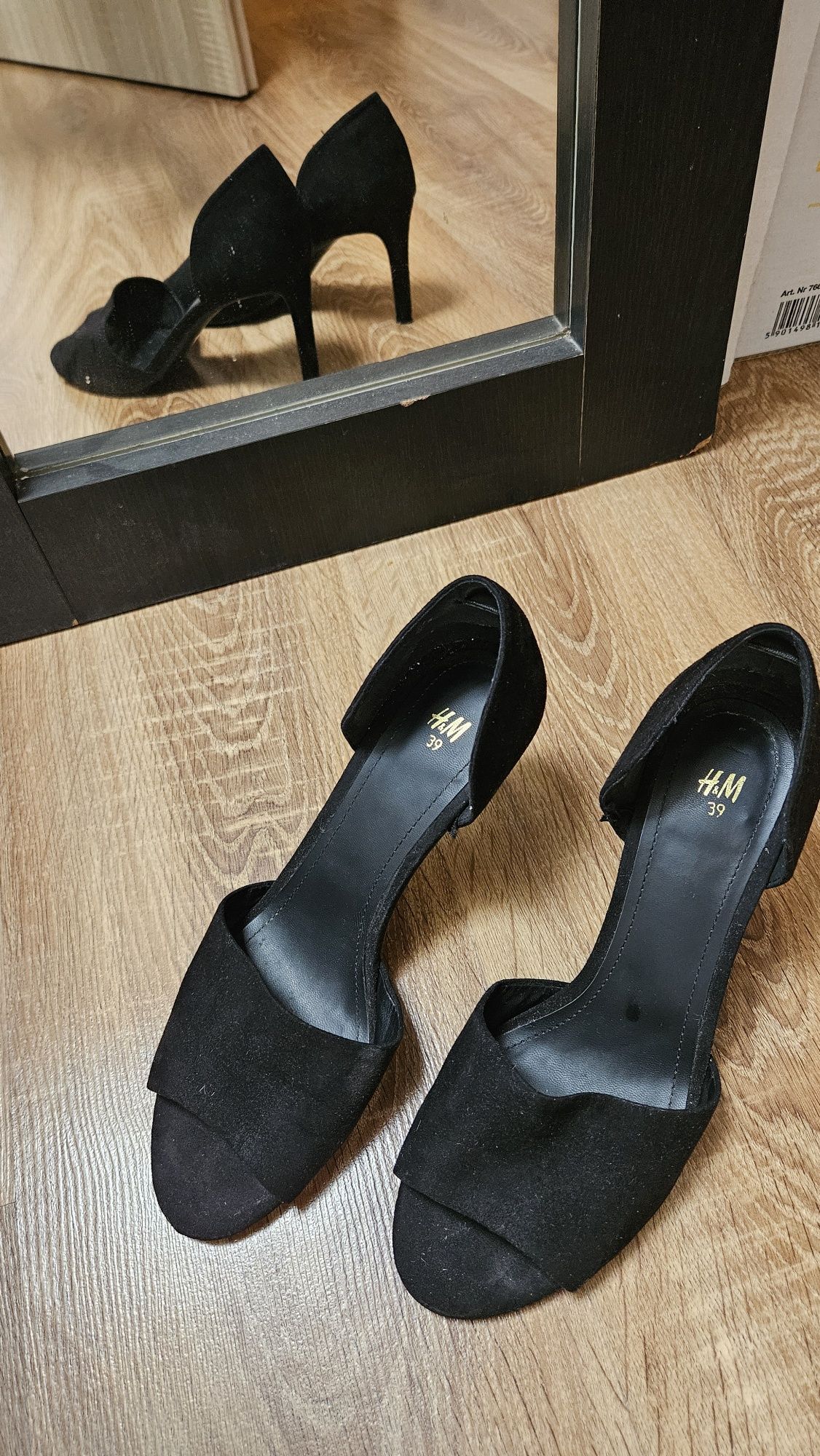 Szpilki H&M rozm.39 czarne