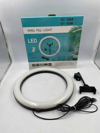 Кільцева лампа LED Ring Fill Light QX300 підсвітка з пультом тримачем