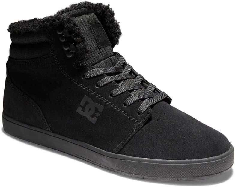 Buty wysokie DC Shoes Crisis 2 Hi WNT męskie czarne nowe skóra 44,5