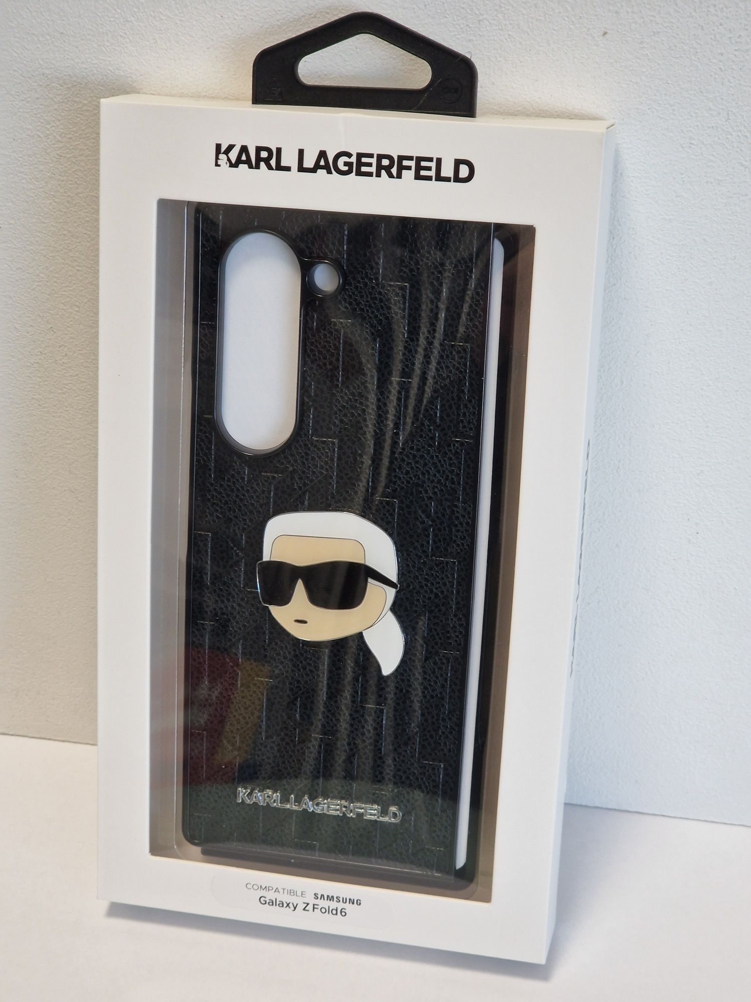 Oryginalne Etui KARL LAGERFELD Saffiano Monogram Head Pin Z Fold 6