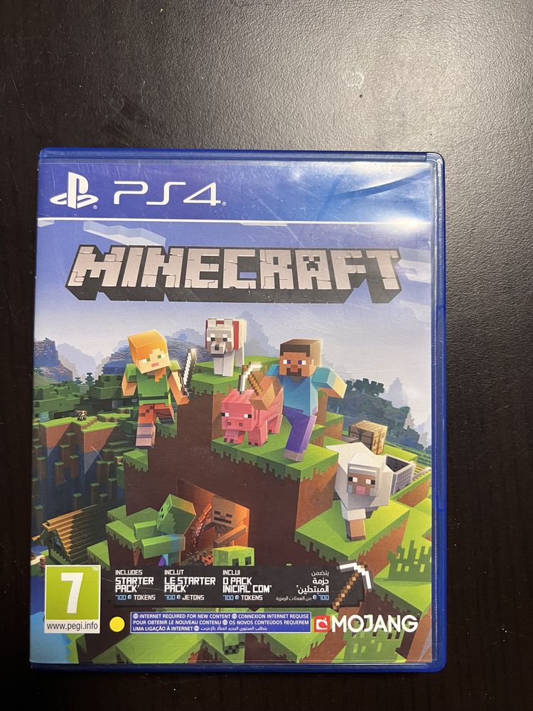 Minecrafte gra PS4 stan używana polecam.