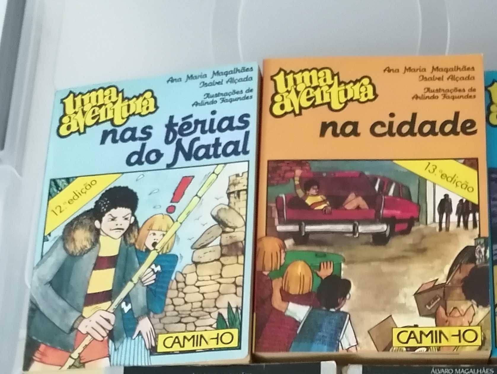 Livros de aventuras variados juvenis