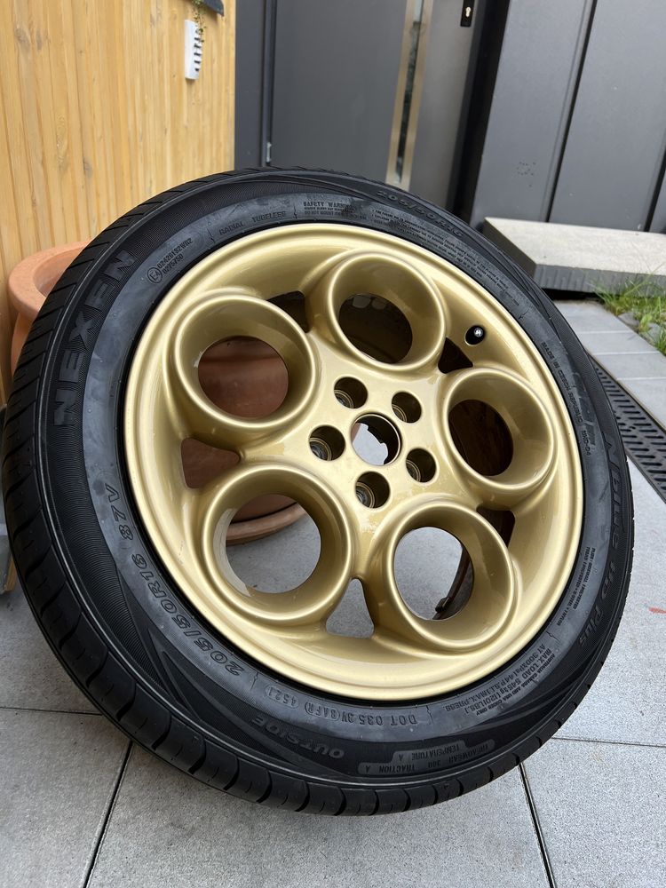 Felgi Alfa Romeo 16” 5x98 + NOWE OPONY!