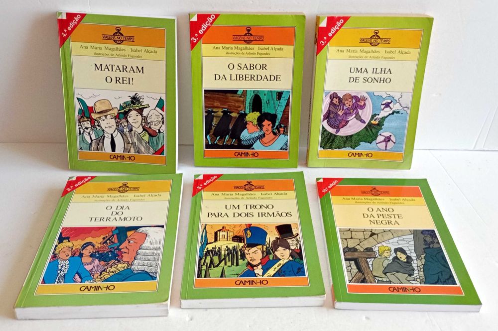 Livros da Coleção - Viagens no Tempo
