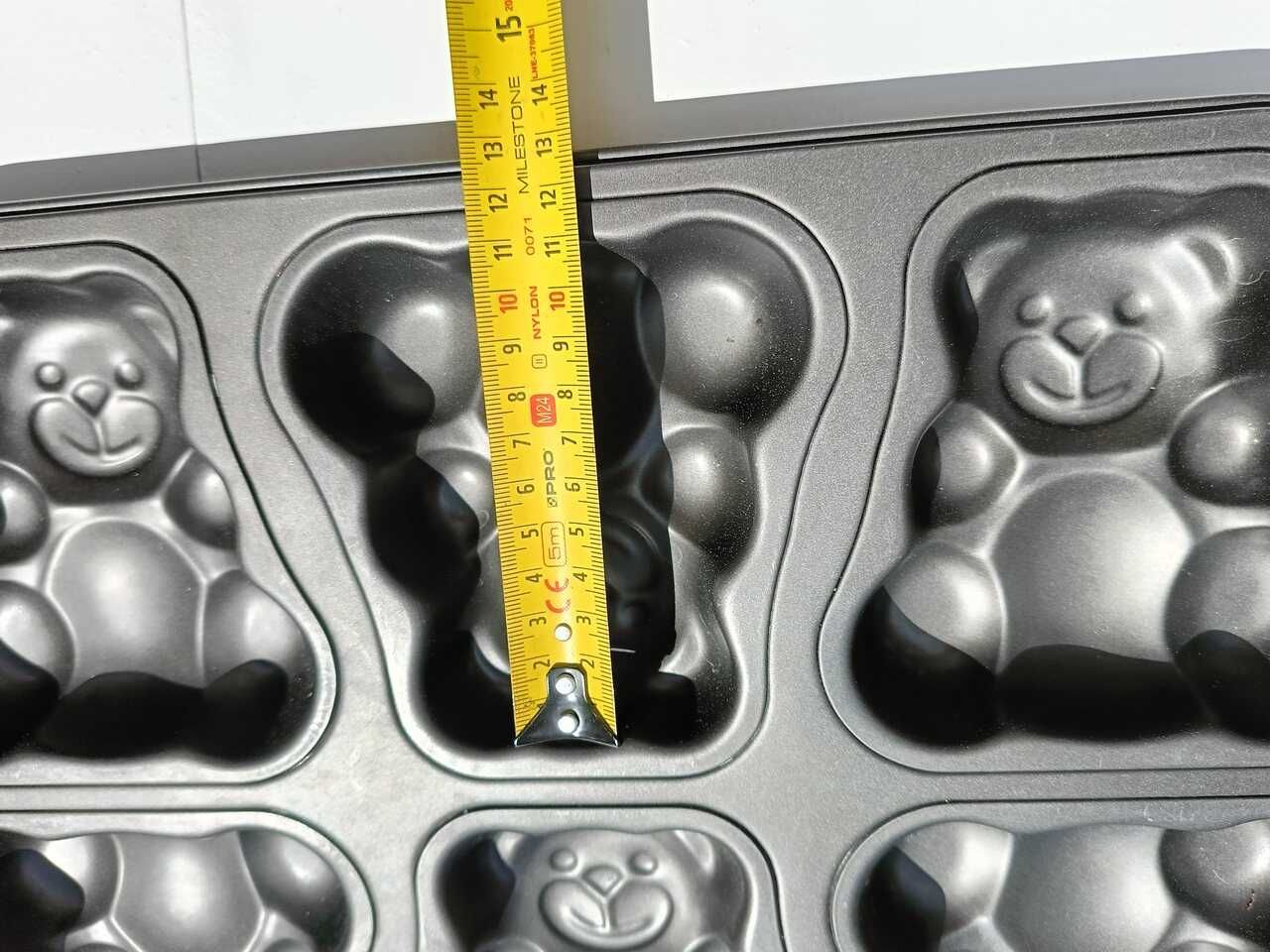Forma do babeczek muffinki oraz ciastka niedźwiadki. Komplet 2 formy.