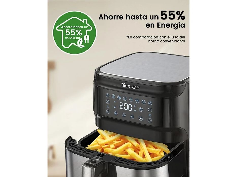 Fritadeira sem Óleo Air Fryer Proscenic T21 5,5L com Wi-Fi App novo