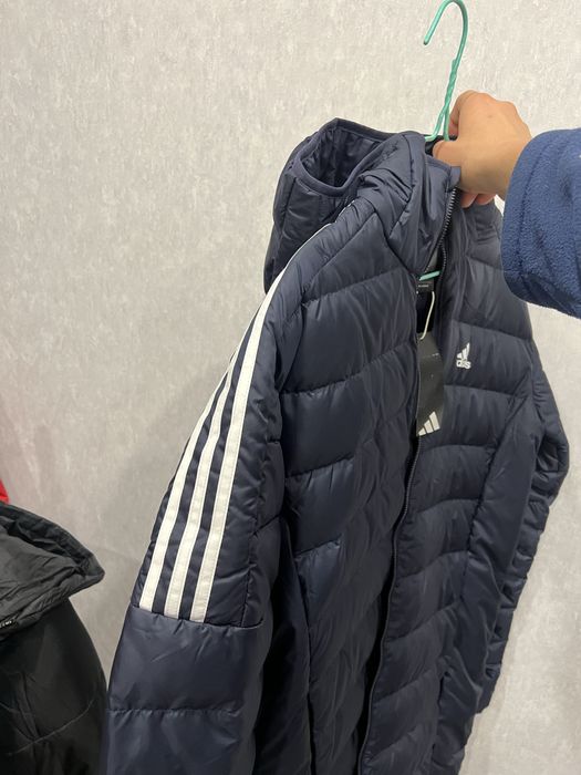 Куртка пуховик довгий adidas еврозима оригінал новий