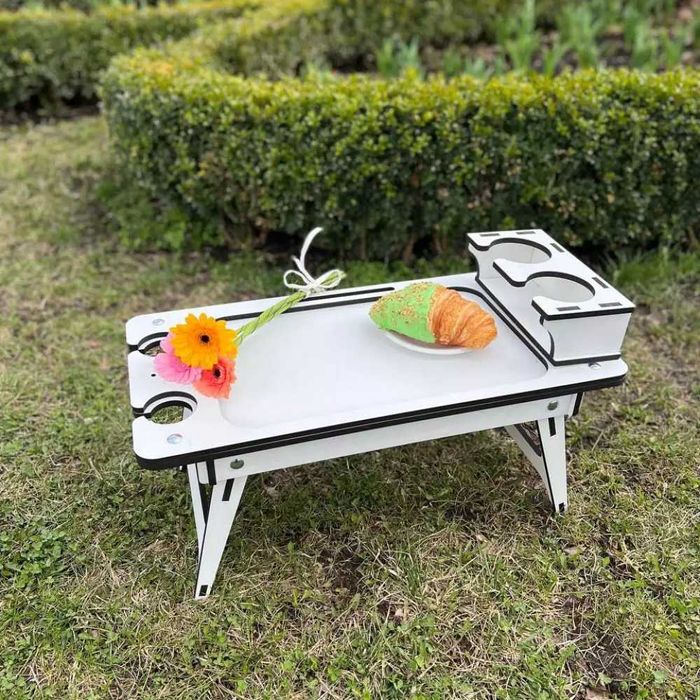 столик трансформер для ноута Cтолик деревянный для завтраков