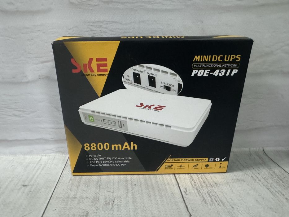 ИБП для роутера MIni Ups 8800 mAh