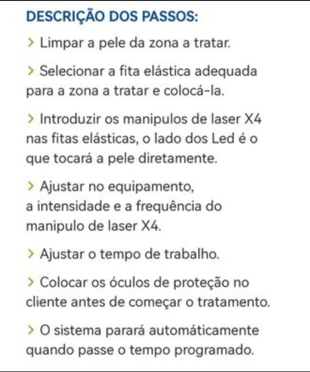 Laser lipolitico com 8 placas de trabalho. Ecrã táctil.

Descripción