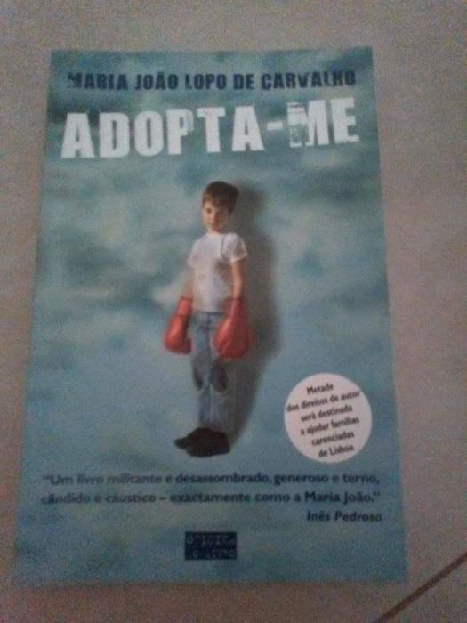 Livro "Adopta-me"