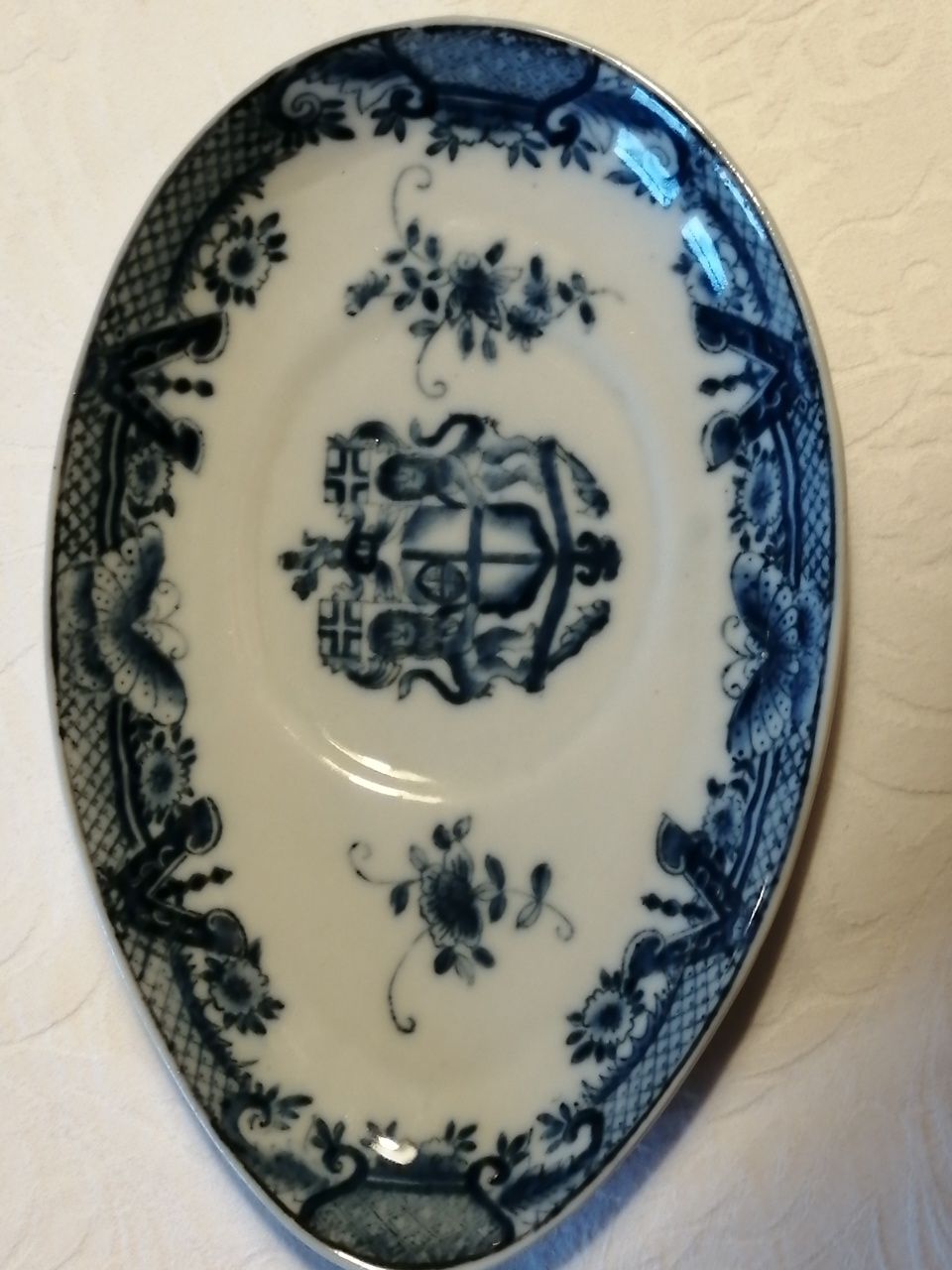 Molheira e prato Porcelana Chinesa séc.XX