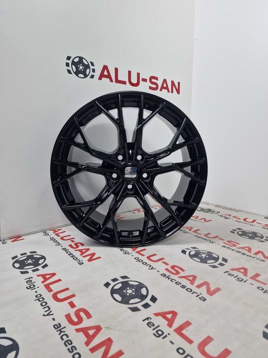 Nowe alufelgi SEAT 18" 5x112 Altea Ateca Exeo Leon Toledo-Czarne