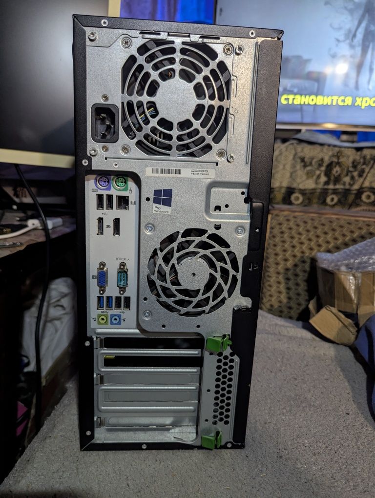 HP Pro desk 600: i5-3.7 ГГц, 8 Гб DDR3, 128 SSD+350 HDD