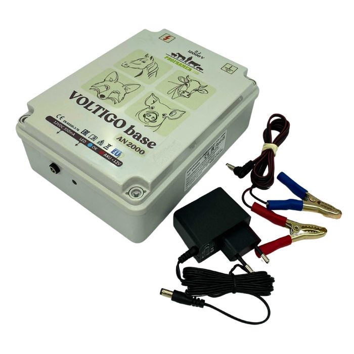 elektryzator akumulatorowo-sieciowy voltigo 2j na konie krowy lisy