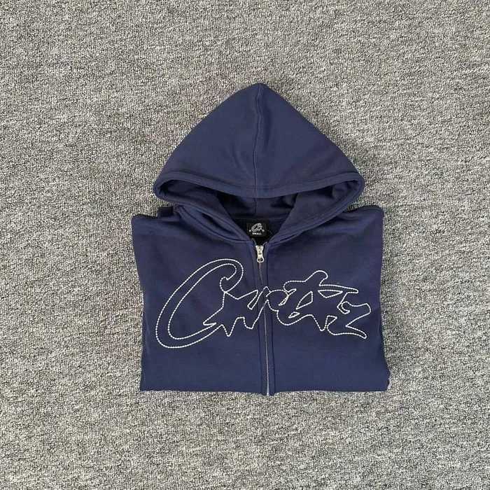 Зіп кофта Corteiz худі zip hoodie зіпка кортез y2k sk8 drill