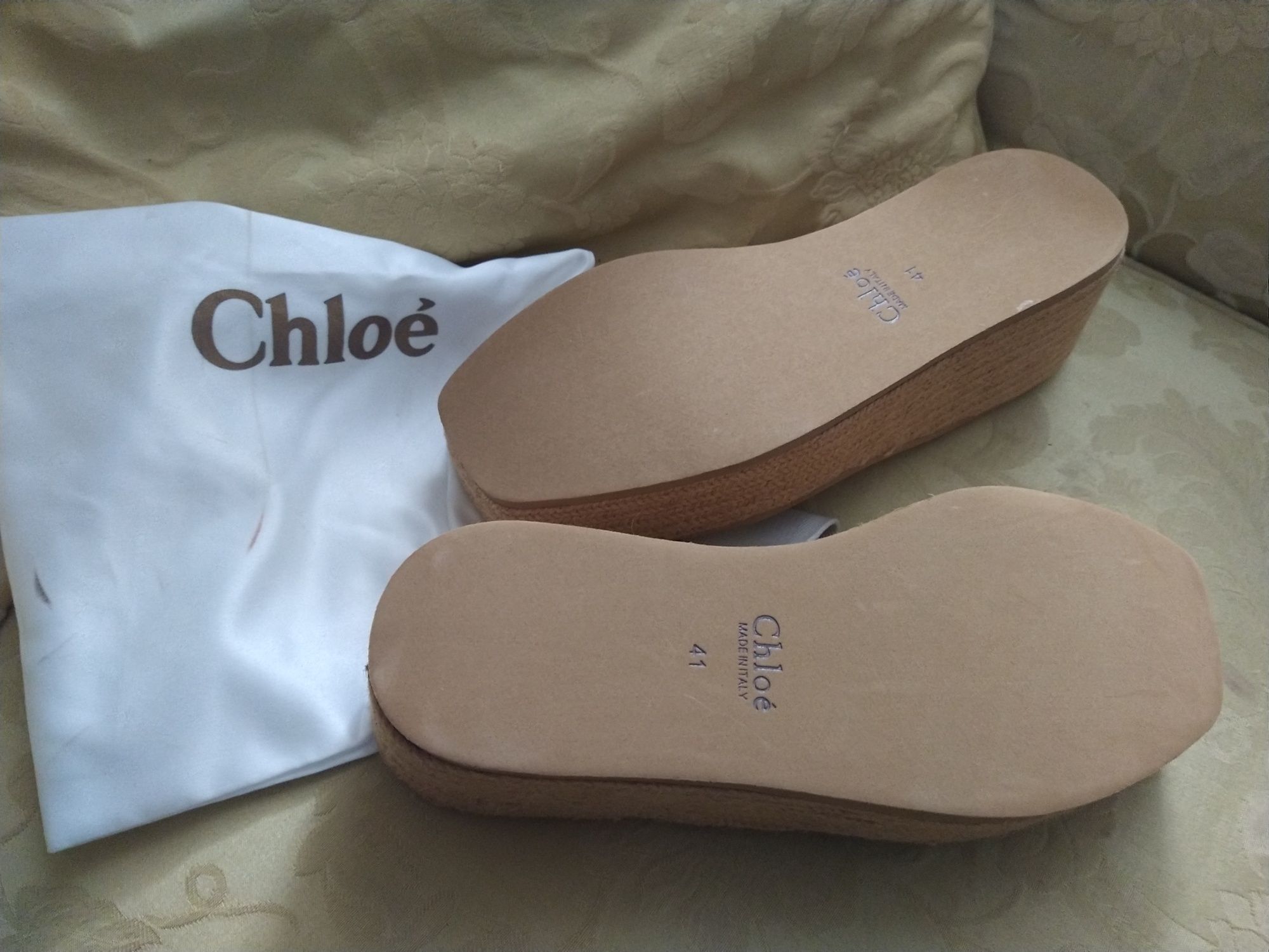 Sandálias plataforma Chloé