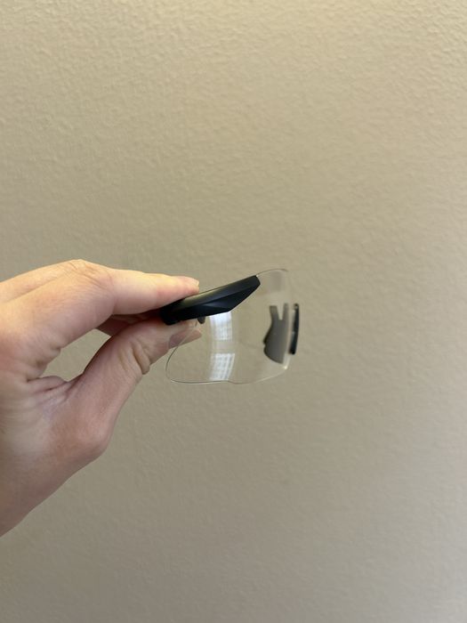 Окуляри прозорі з чохлом