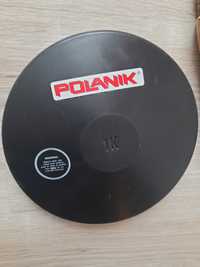 Dysk lekkoatletyczny POLANIK - 1kg.