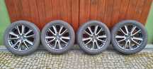 Oryginalne felgi R18 Mazda CX-3 z oponami Hankook letnie 2021 7mm