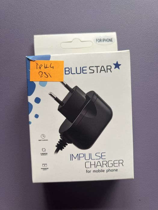 Blue Star impulse charger Iphone 3gs ładowarka sieciowa