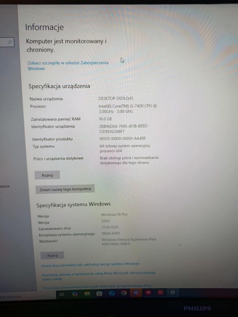 Sprzedam komputer