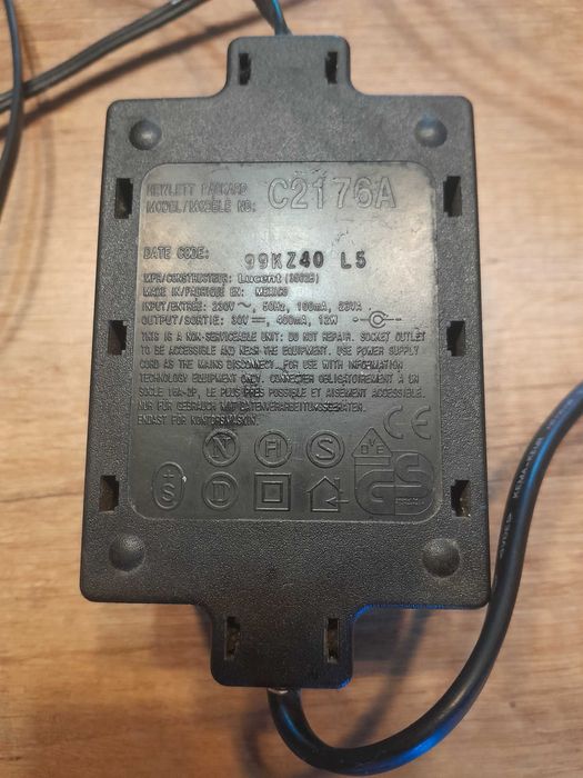 Zasilacz C2176A HP Hewlett Packard działający używany