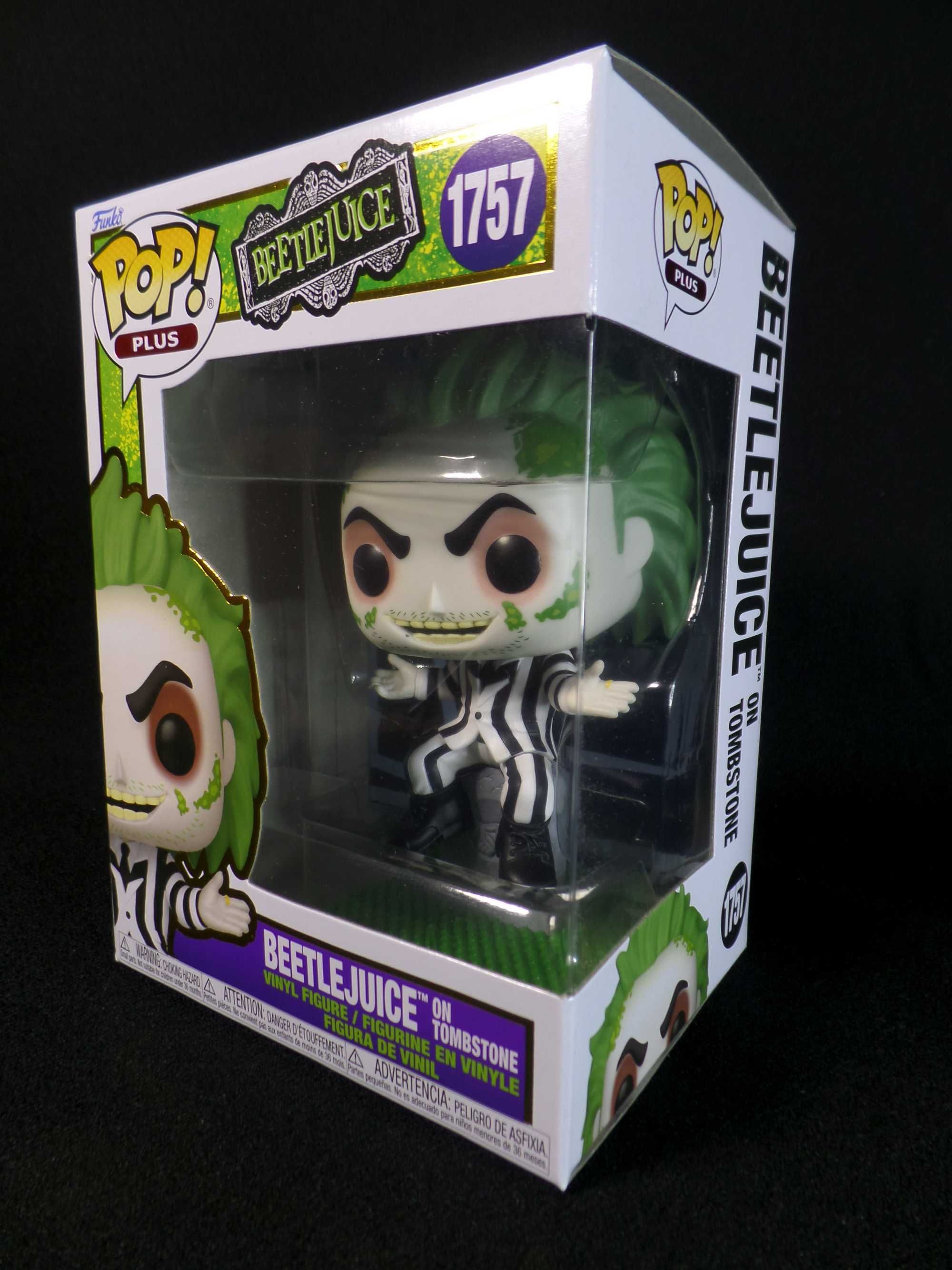 Фігурка Бітлджюс Funko Pop! Plus Beetlejuice on Tombstone #1757