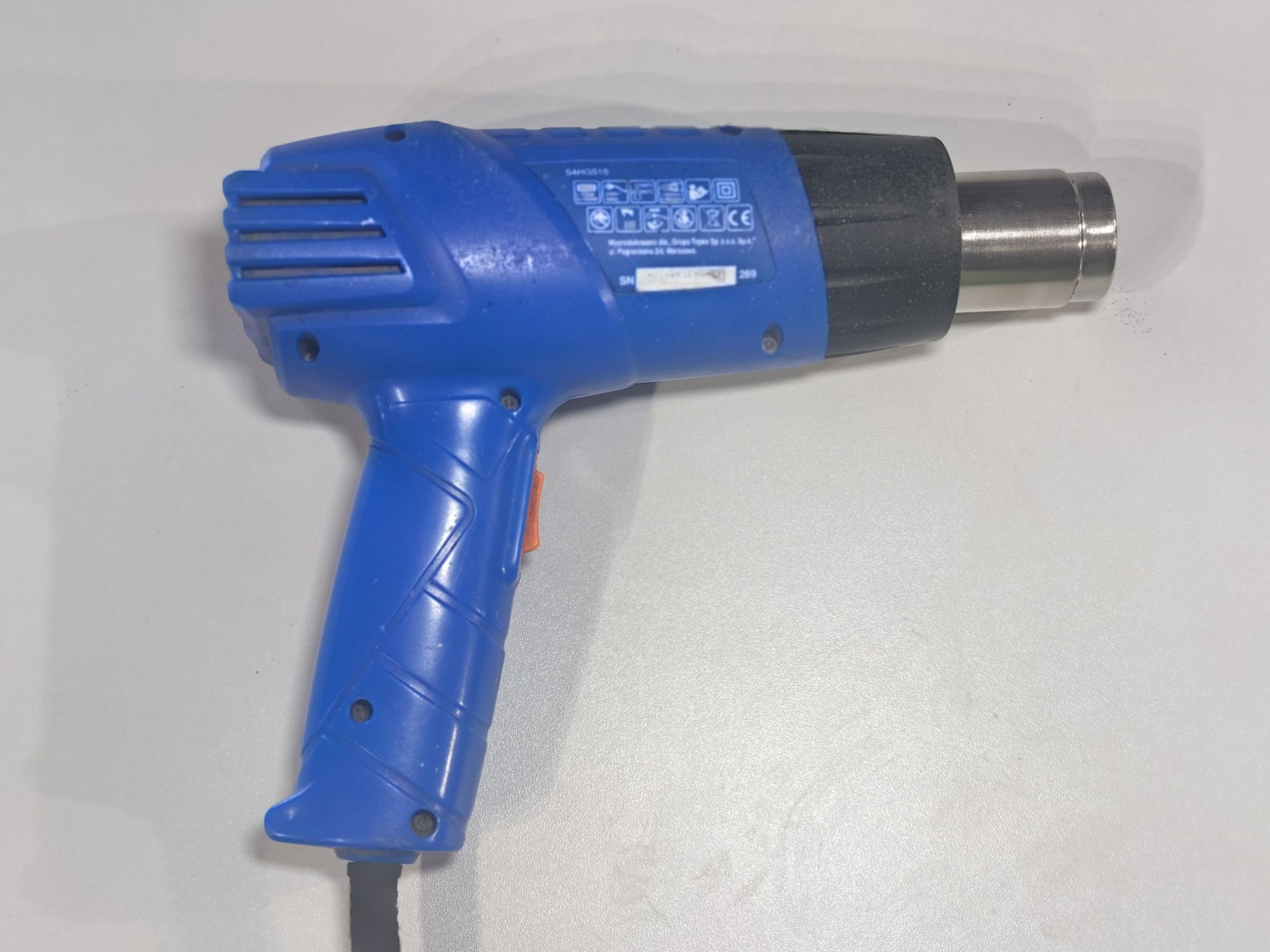 Opalarka Heston 54HG515  1500w 2 biegi pudełko DPD