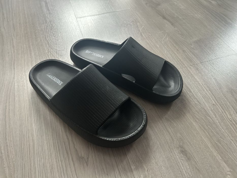 Klapki meskie czarne rozmiar 42 jak Birkenstock