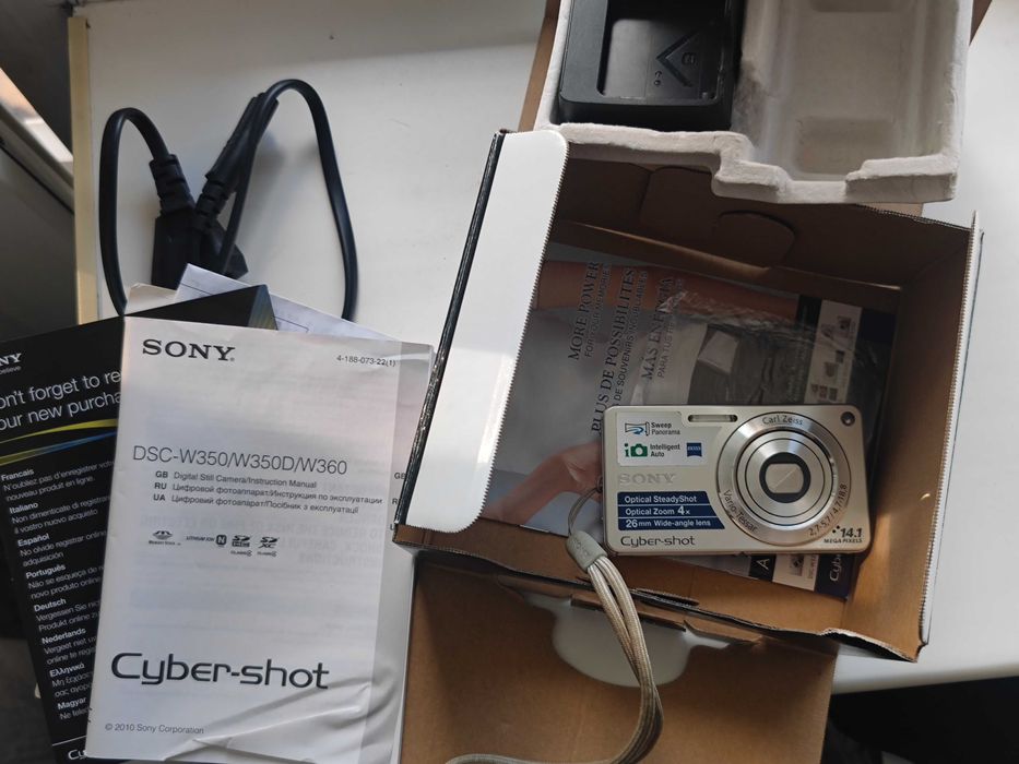 Sony dsc w 350 cyber shot