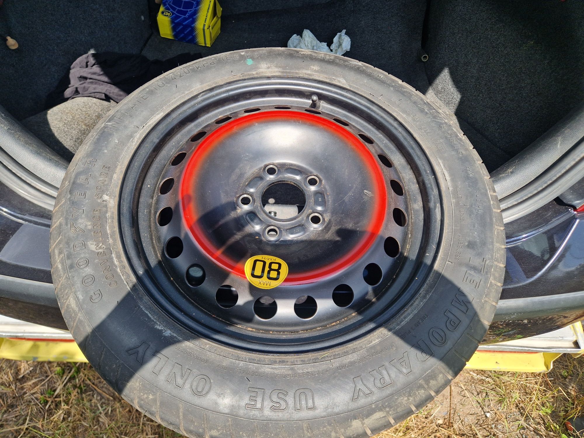 Koło dojazdowe 5x108 Ford 16"  koło zapasowe Dojazdówka