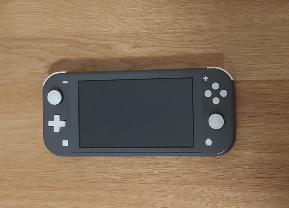 Nintendo switch lite cinzenta