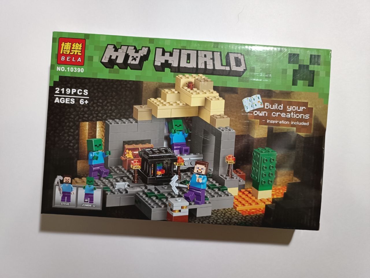 Конструктор MY WORLD MINECRAFT 10390 Темниця