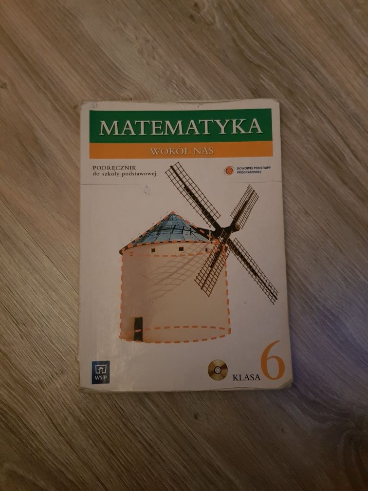 Podręcznik Matematyka wokół nas klasa 6 WSiP