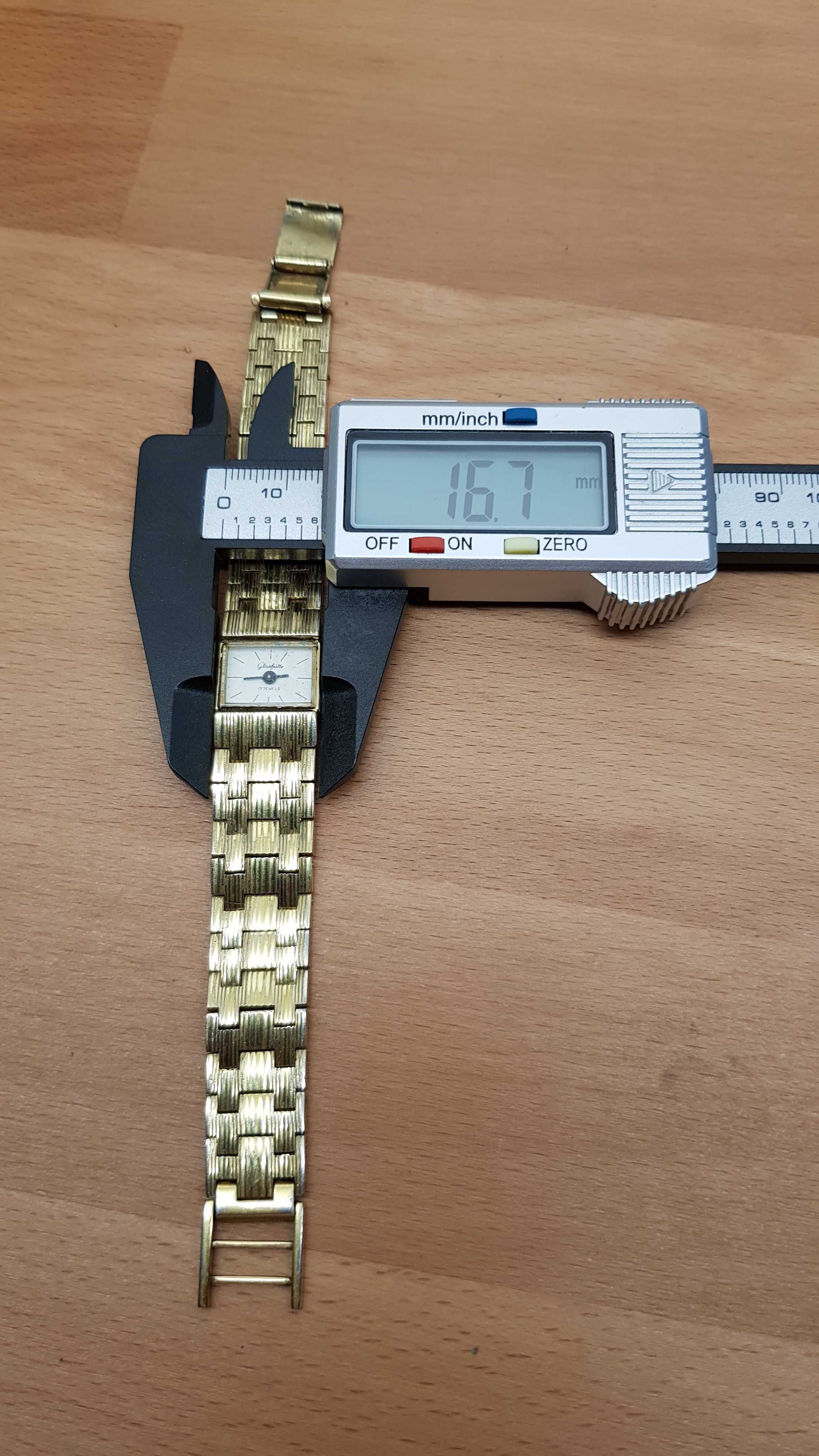 Piękny zegarek damski *Glashutte*