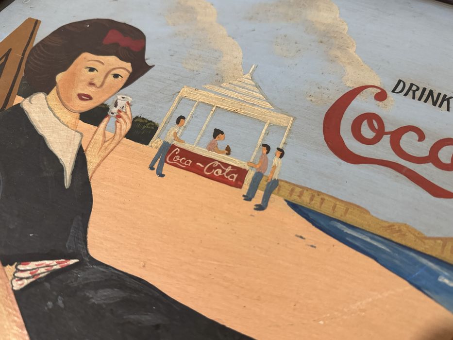 Coca-cola Reklama Rama Ramka Obraz coca cola