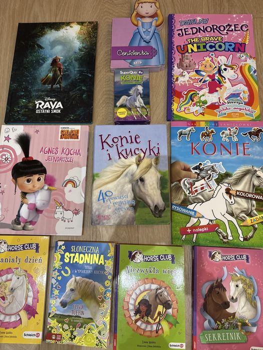 Sprzedam zestaw 10 książek  i 1 quizu na mikołaja święta