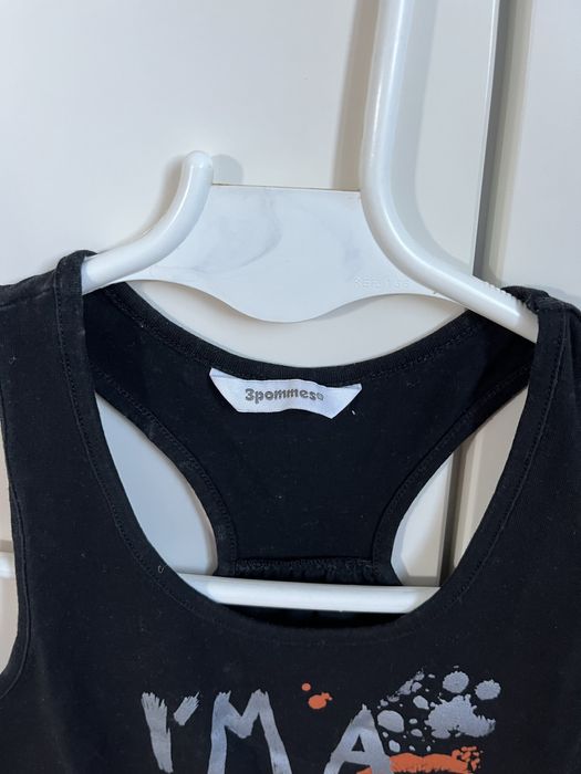 Top preto da 3 pommes