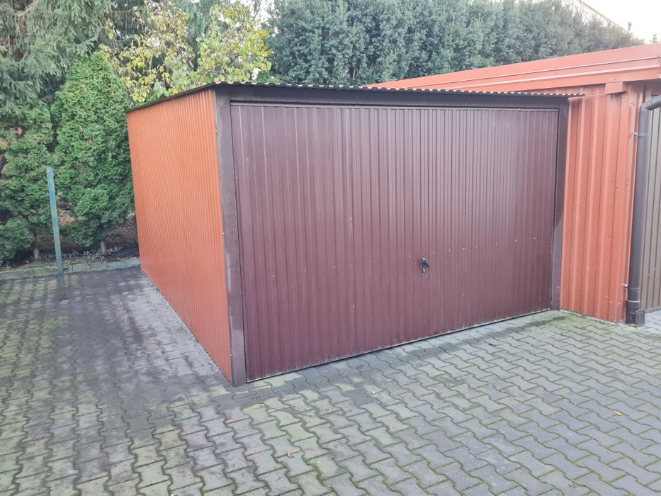 Garaż blaszak kolor 3.5m×5m stan idealny