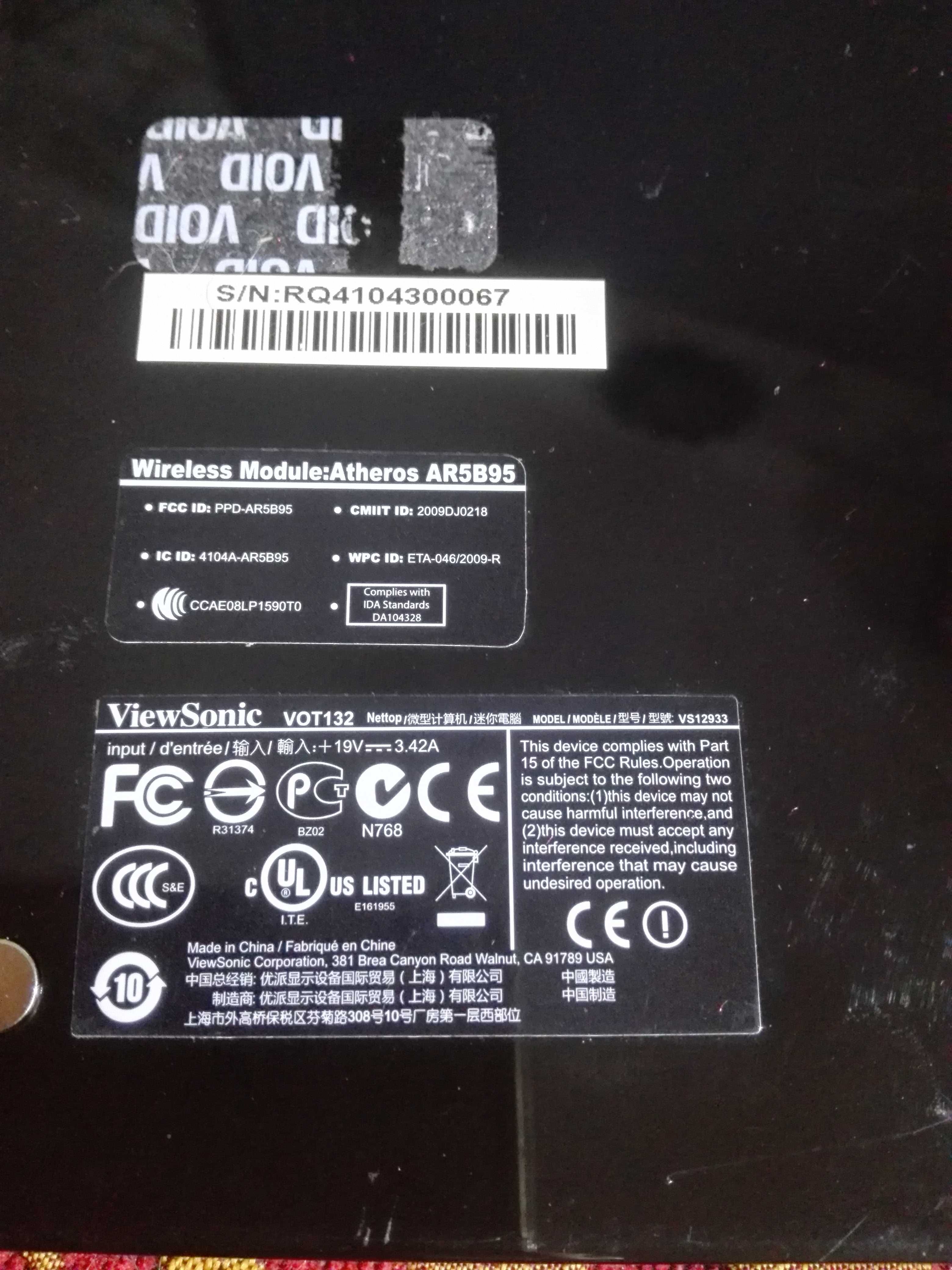 Мини микро компьютер медиприставка USSF неттоп Viewsonic SSD