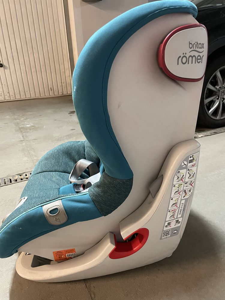 Fotelik samochodowy Britax Romer King II LS 9-18 kg