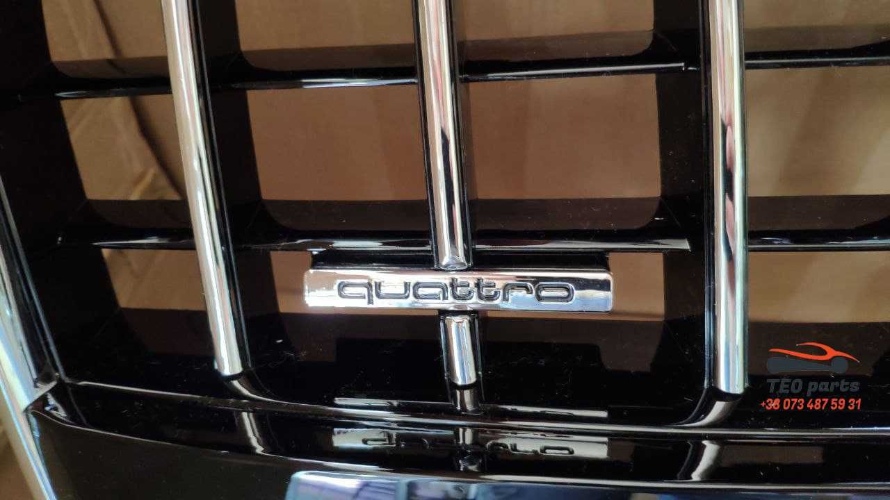 Решетка переднего бампера Ауди Ку7 Кью7 Audi Q7 4L 2005-2015