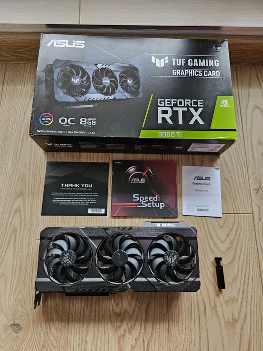 Karta graficzna asus tuf 3060ti gaming gddr6x 8gb