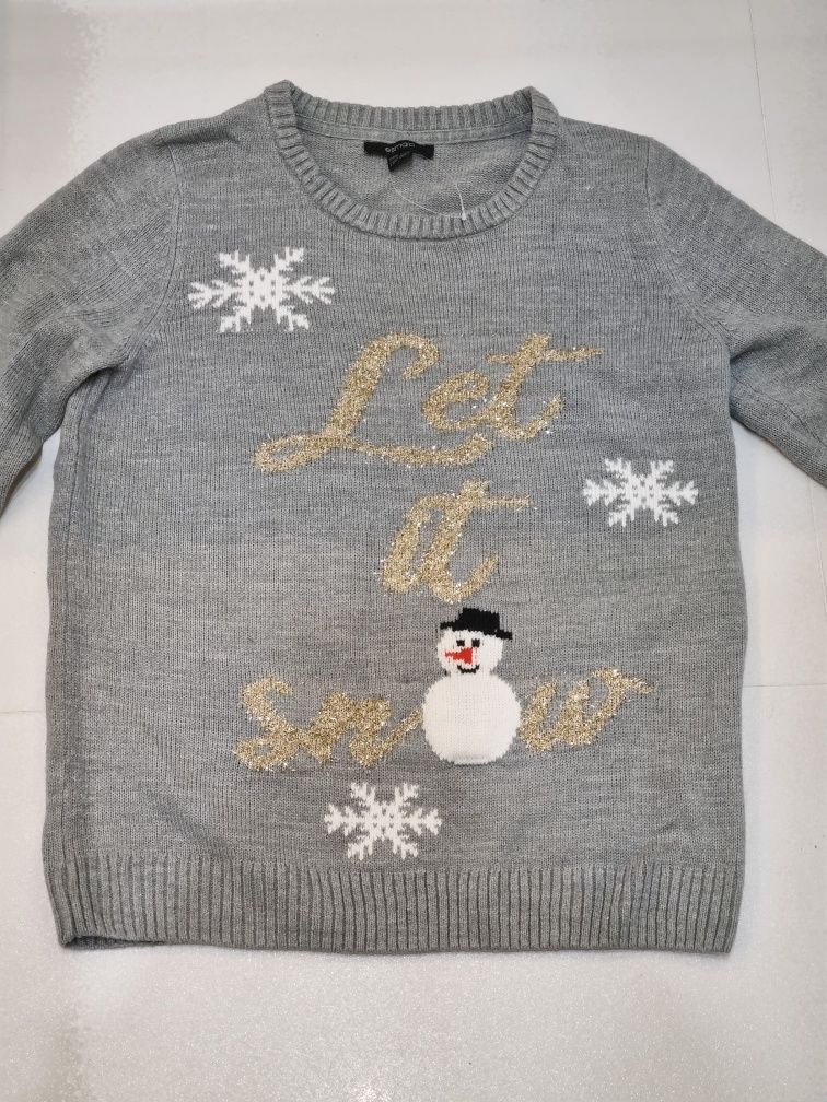 Nowy świąteczny sweter Esmara - LET IT SNOW 36/38