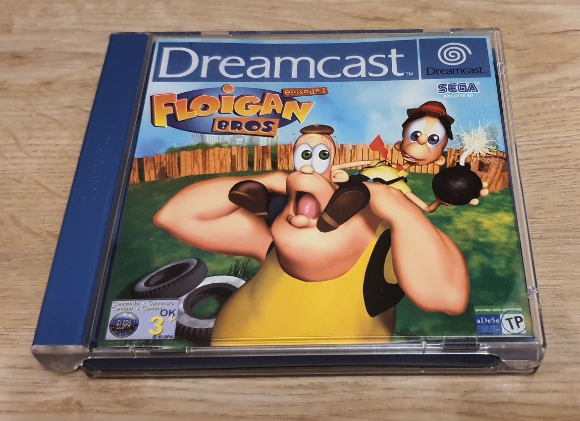 Floigan Brothers Sega Dreamcast 3xA Kompletna Super Stan