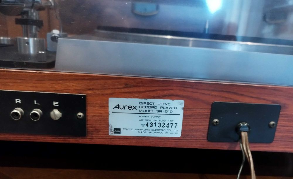 Gramofon AUREX SR-510 (Toshiba)