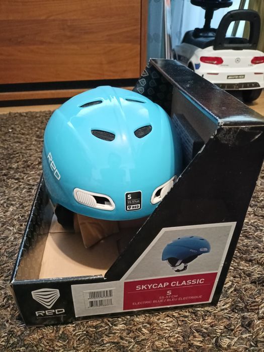 Kask narciarski RED dziecięcy